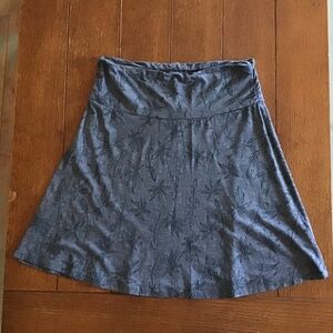 Toad & Co Chaka Skirt Blue Small